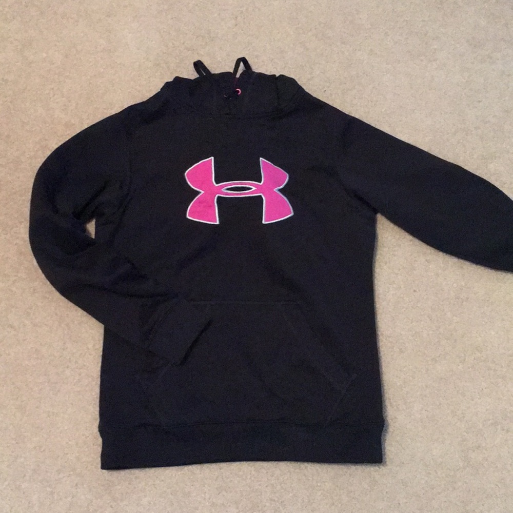 Black UnderArmour Hoodie Sweatshirt